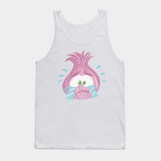 Onion Cry funny Vegan Tank Top